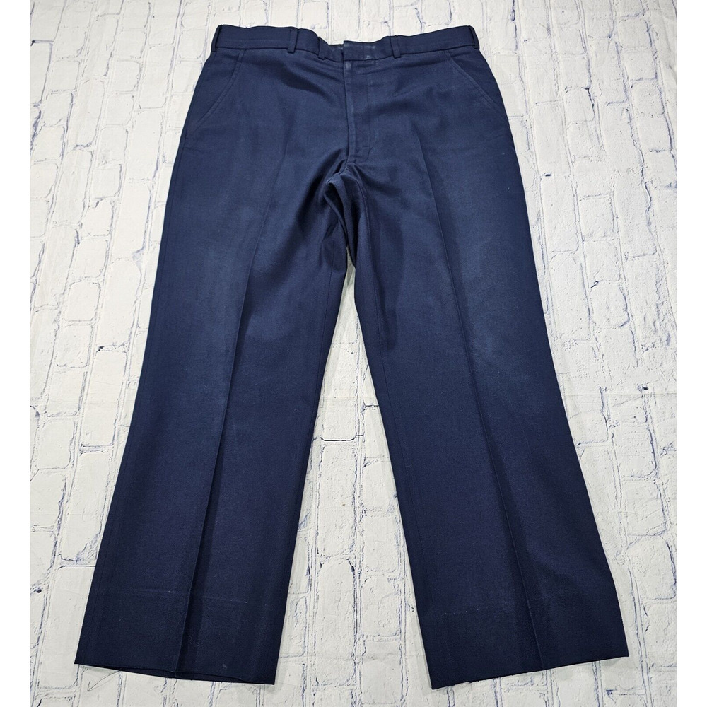 US Military MENS SIZE 38 ARMY Service Dress Blue Uniform Pants Trousers DSCP Y2K